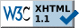 Valid XHTML 1.1 Strict!