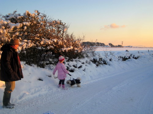 Winter in Rhoscolyn