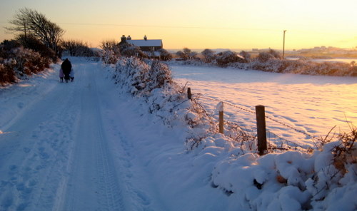 Winter in Rhoscolyn