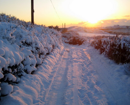 Winter in Rhoscolyn