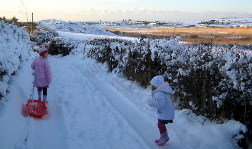 Winter in Rhoscolyn