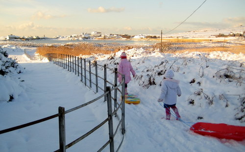 Winter in Rhoscolyn