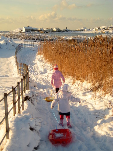 Winter in Rhoscolyn