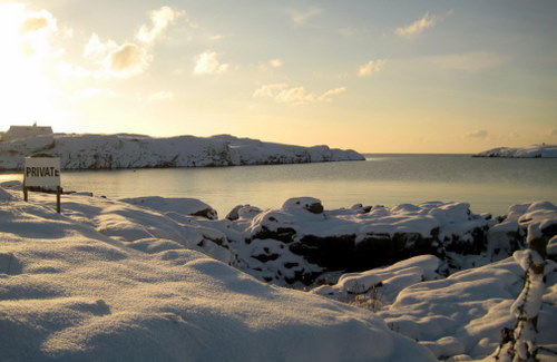 Winter in Rhoscolyn