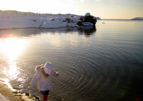 Winter in Rhoscolyn