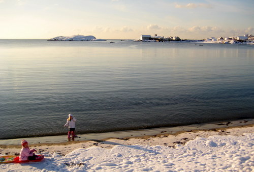 Winter in Rhoscolyn