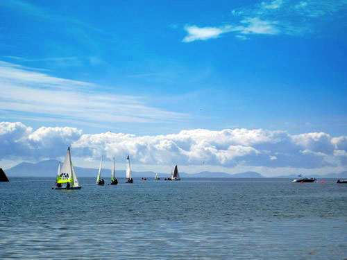 Sailing at Rhoscolyn Beach03