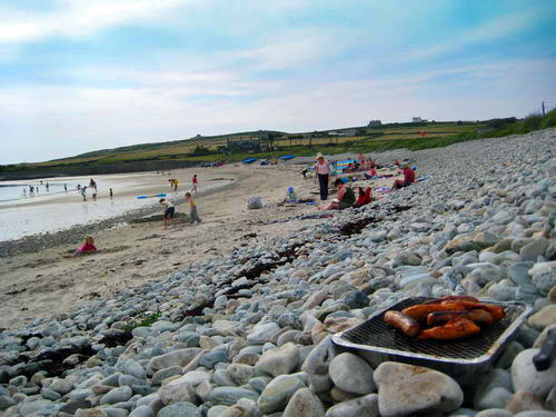 BBQ on Rhoscolyn Beach