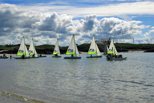 Sailing at Rhoscolyn Beach01